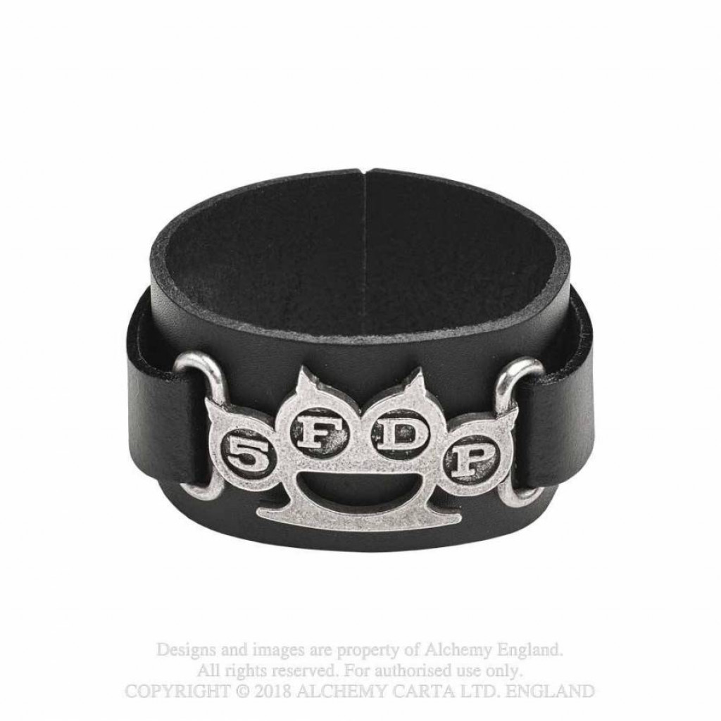5FDP Knuckle Duster Wriststrap Eternal Goth