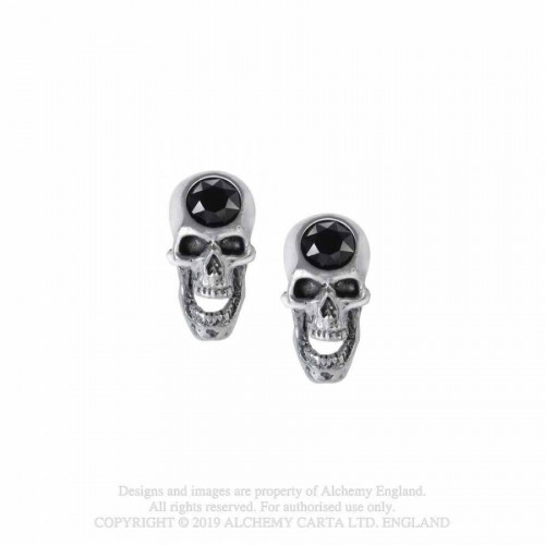 Screaming Skull Studs