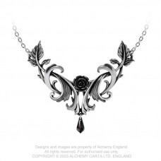 Baroque Rose Necklace