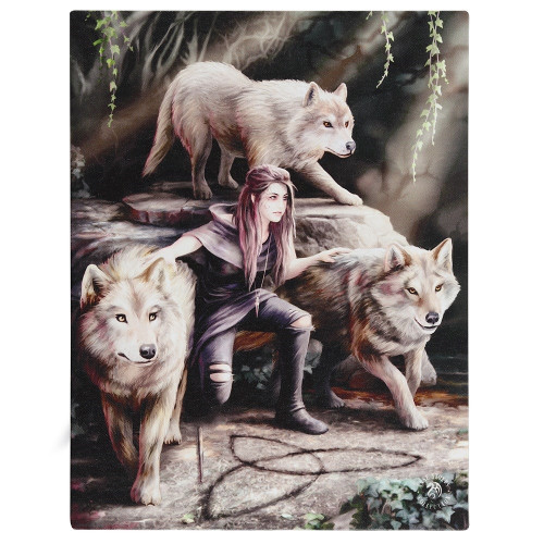 Power of Three Canvas Plaque (Small)