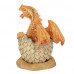 Hatching Yellow Dragon Incense Cone Burner