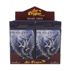 Silver Dragon Incense Cones