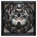 Night Forest Wall Clock by Anne Stokes