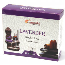 Aromatika Lavender Backflow Incense Cones