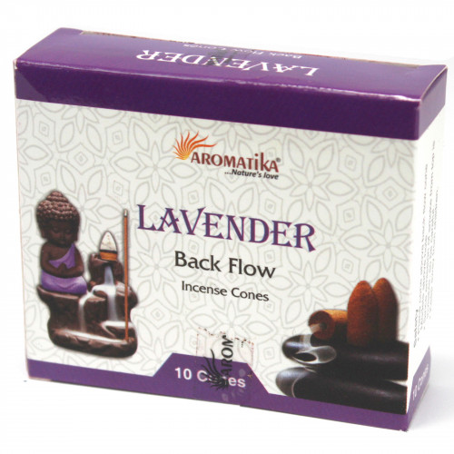 Aromatika Lavender Backflow Incense Cones