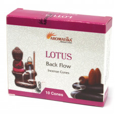 Aromatika Lotus Backflow Incense Cones