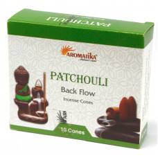 Aromatika Patchouli Backflow Incense Cones