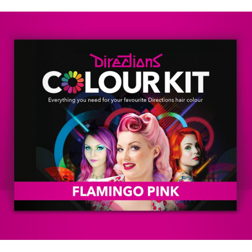 Flamingo Pink - Directions Hair Colour Kit