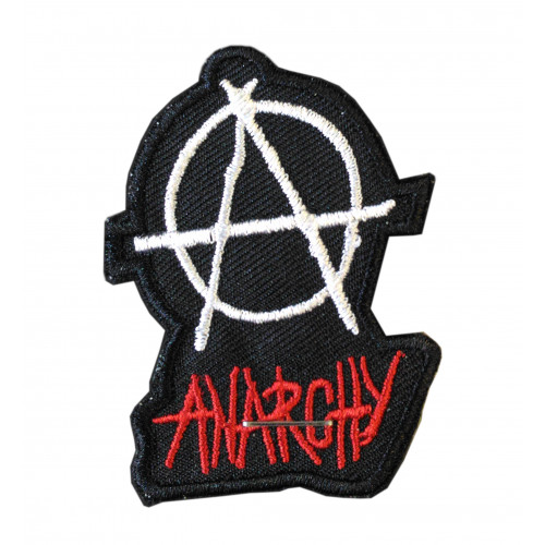 Anarchy Embroidered Patch