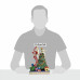 Decking the Halls - Santa Jack with Zero by Tree Figurine (25cm)