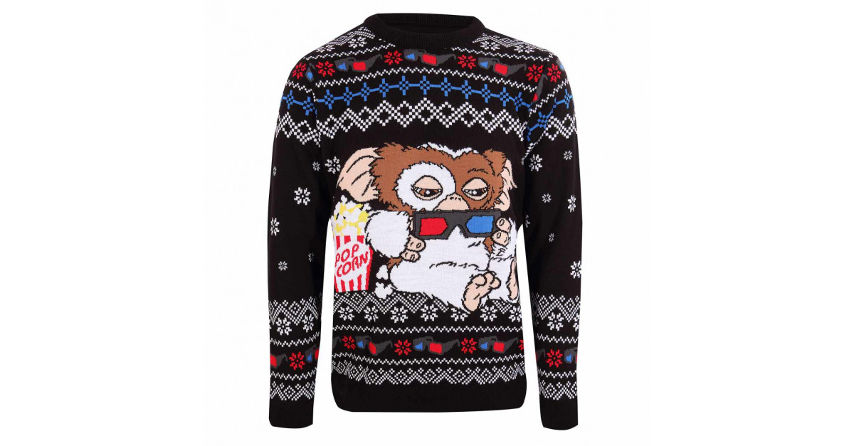Gremlins Gizmo Popcorn Knitted Jumper Eternal Goth