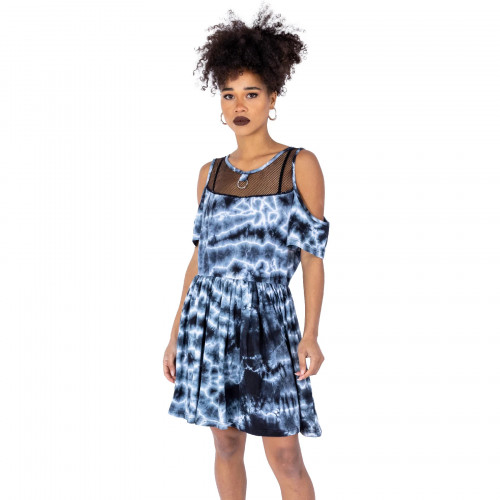 Clarice Dress (Black/White)