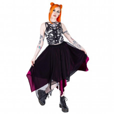 Oceane Skirt (Black/Red)