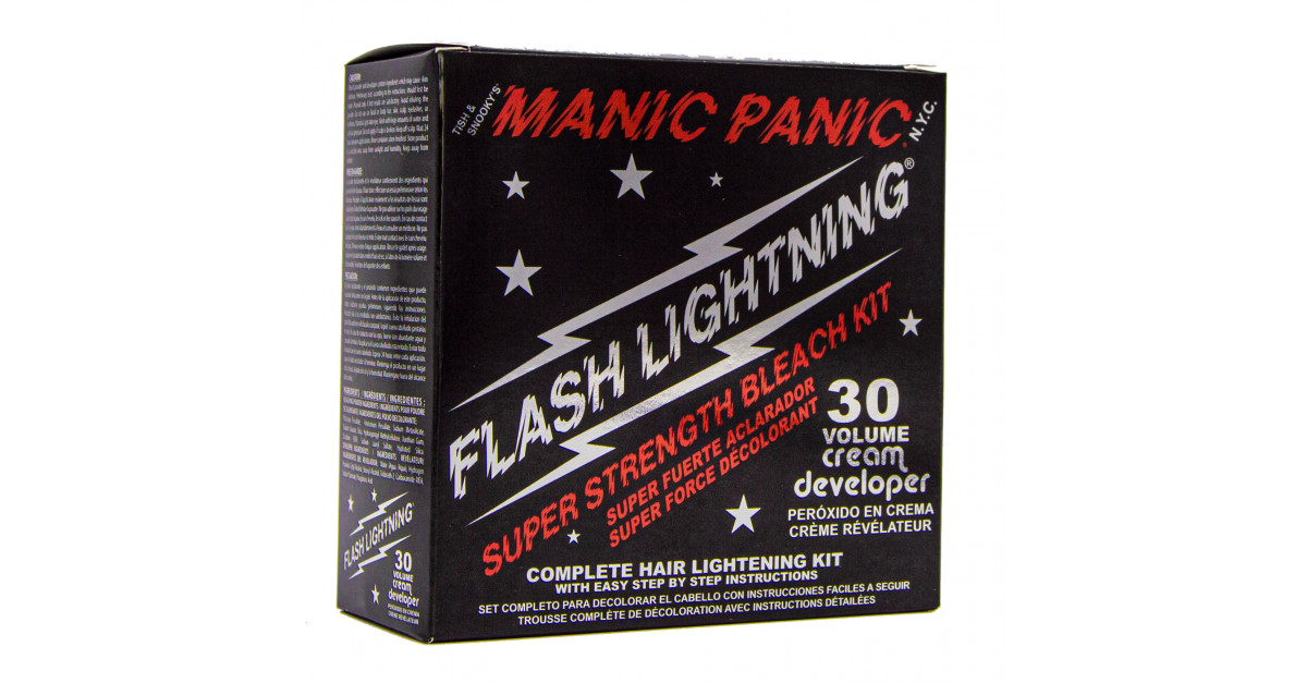 Manic Panic Flash Lightning™ Bleach Kit (30 Volume Cream Developer