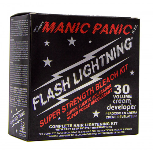 Manic Panic Flash Lightning™ Bleach Kit (30 Volume Cream Developer)