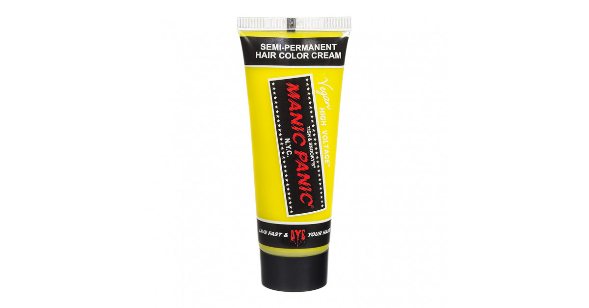 2. Manic Panic High Voltage Classic Cream Formula Hair Color, Blue Steel - wide 4