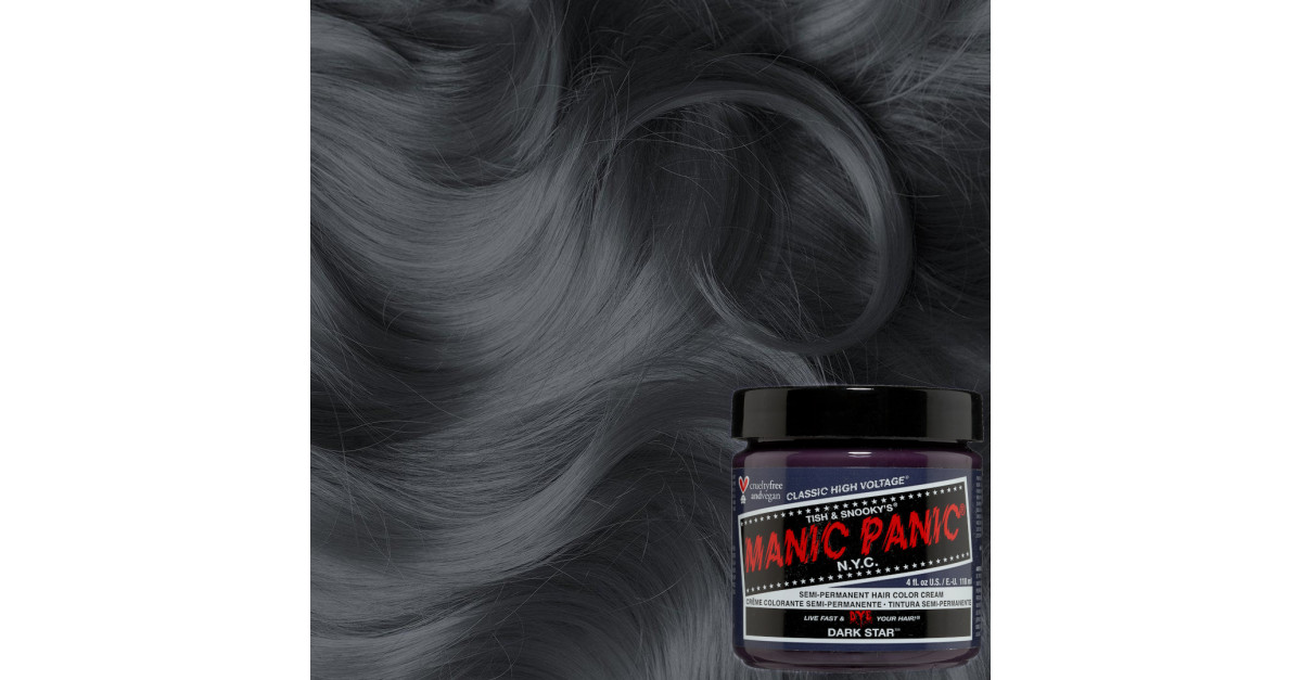 Captivating Manic Panic Dark Star Image Illustration