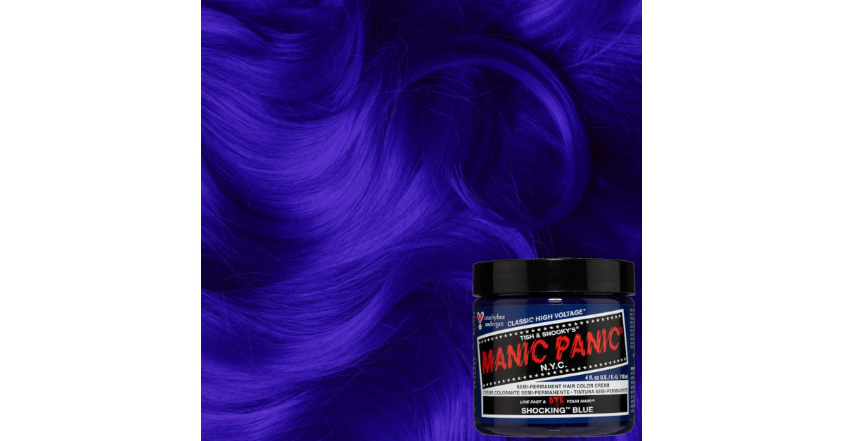 10. Manic Panic High Voltage Classic Cream Formula - Shocking Blue - wide 8