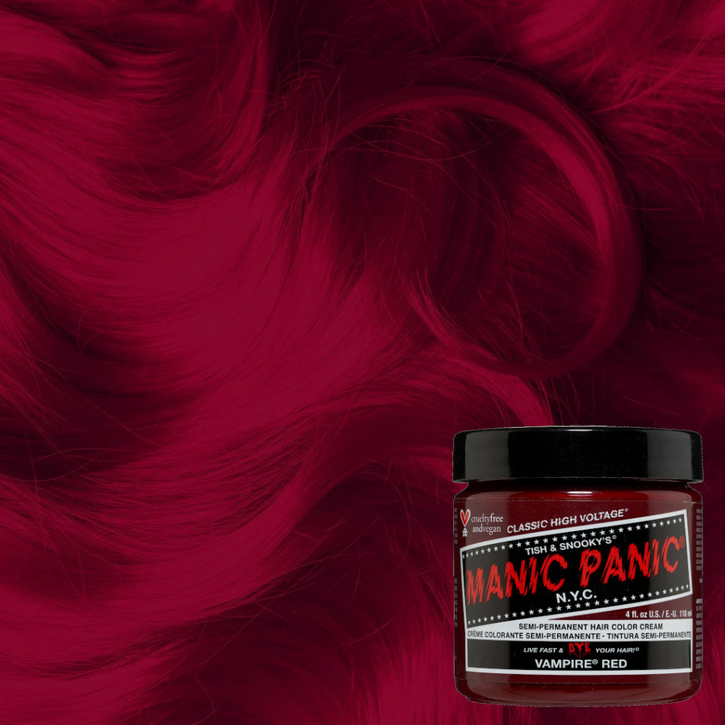 Vampire Red - High Voltage® Classic Hair Color (118ml) - Eternal Goth