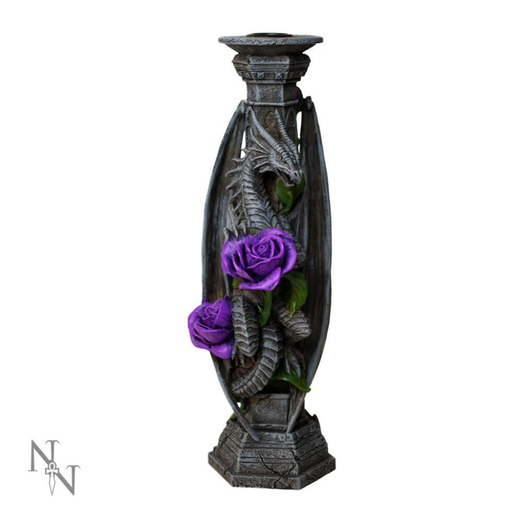 Dragon Beauty Candle Holder (25cm) Eternal Goth