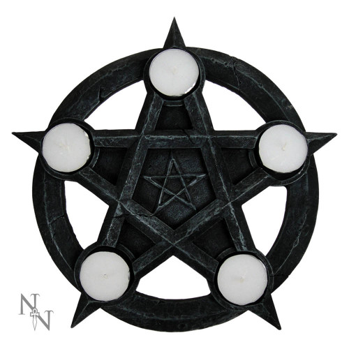Pentagram Tealights (26cm)