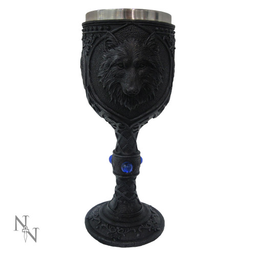 Night Wolf Goblet (19.5cm)