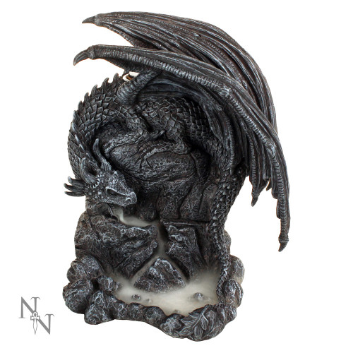 Dragon Pool Backflow Incense Burner (19cm)