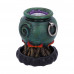 Emerald Cauldron Backflow Incense Burner (7.3cm)