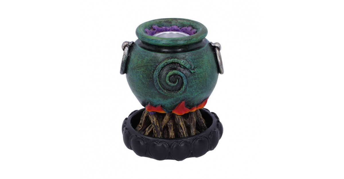 Emerald Cauldron Backflow Incense Burner (7.3cm) Eternal Goth