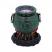 Emerald Cauldron Backflow Incense Burner (7.3cm)