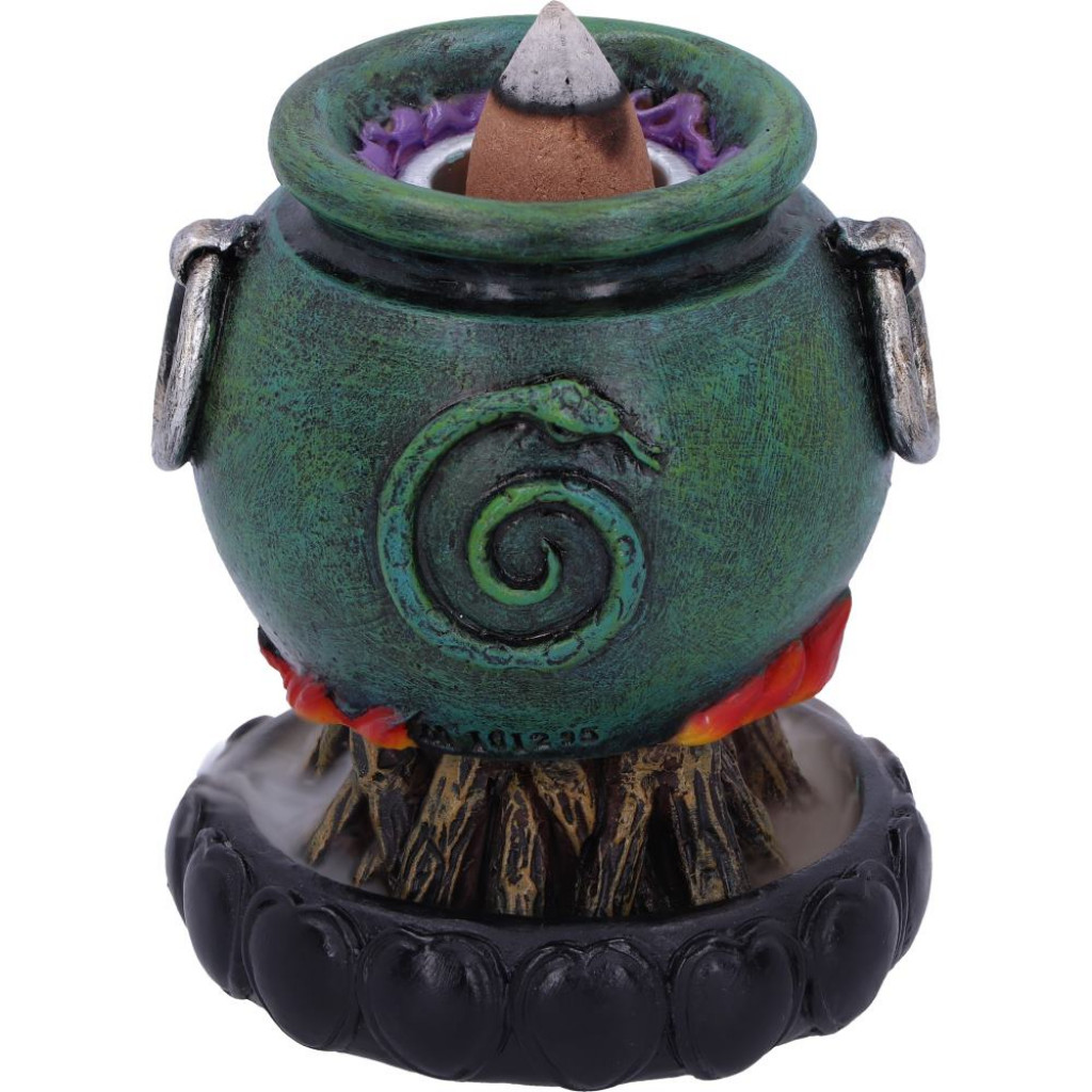 Emerald Cauldron Backflow Incense Burner (7.3cm) Eternal Goth