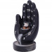 Palmistry Backflow Incense Burner (Black) (12cm)