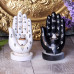 Palmistry Backflow Incense Burner (Black) (12cm)