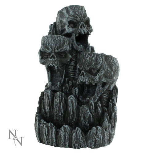 Skull Backflow Incense Tower (17.5cm)