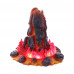 Volcanic Eruption Backflow Incense Burner (17.5cm)