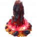 Volcanic Eruption Backflow Incense Burner (17.5cm)