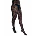 Rose Skull Net Tights