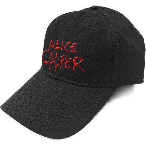 Alice Cooper: Dripping Logo Baseball Cap