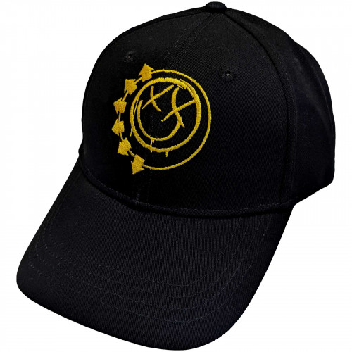 Blink-182 Yellow Six Arrow Smile Baseball Cap