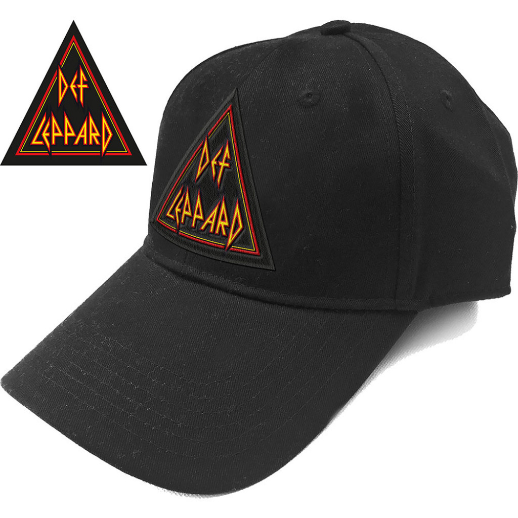 Def Leppard Tri Logo Baseball Cap Eternal Goth