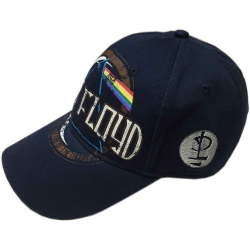 Pink Floyd: Dark Side of The Moon Baseball Cap (Navy Blue)