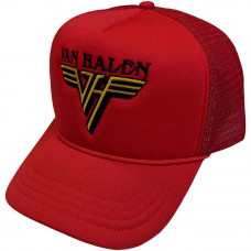 Van Halen Text & Yellow Logo Mesh Back Cap