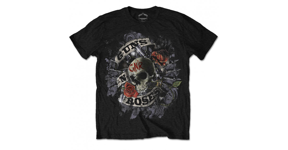 Guns N' Roses T-Shirt - Offizielles Band Merchandise Schwarz