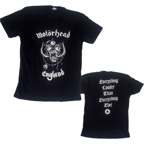 Motörhead: England (Back Print)