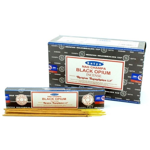 Satya Black Opium Incense (15g)