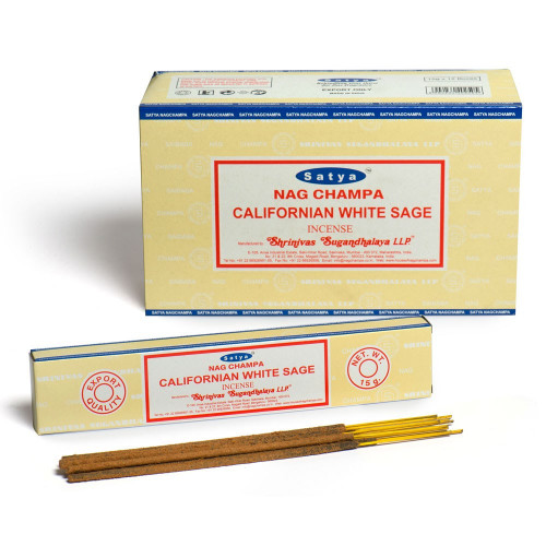 Satya Californian White Sage Incense (15g)