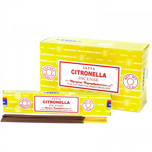 Satya Citronella Incense (15g)