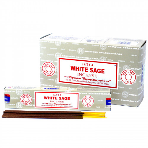 Satya White Sage Incense (15g)