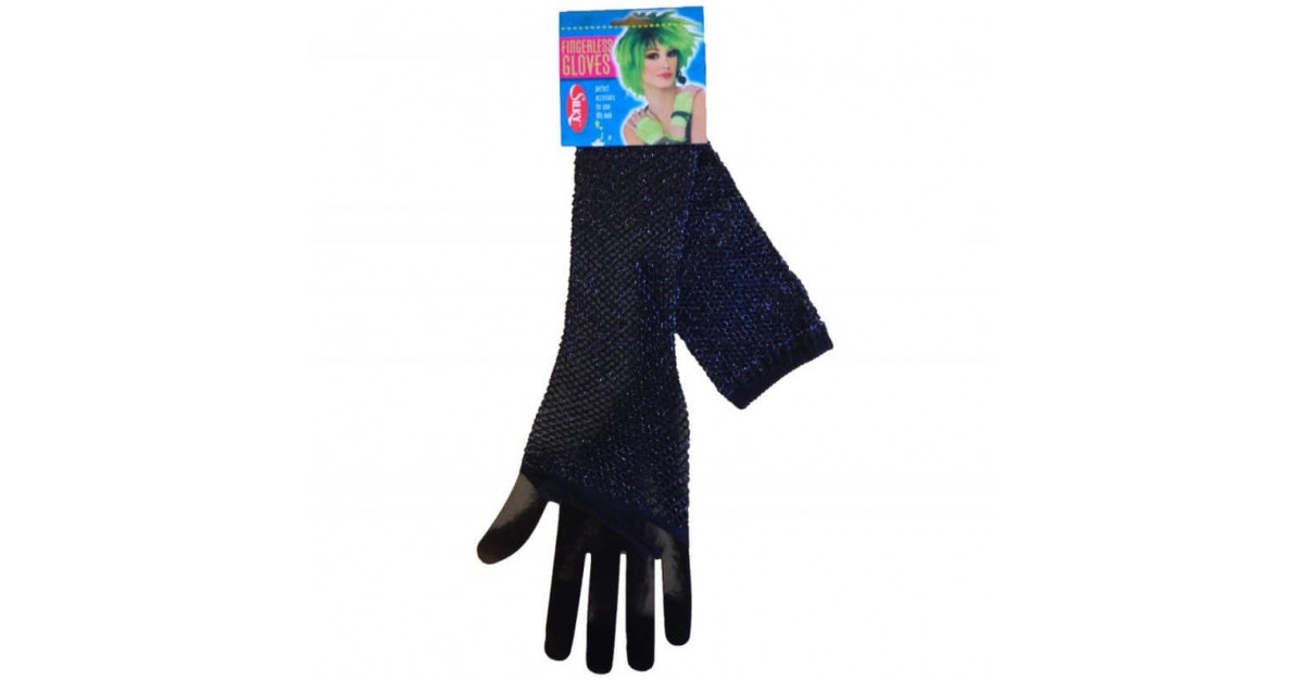 Lurex Long Gloves Eternal Goth
