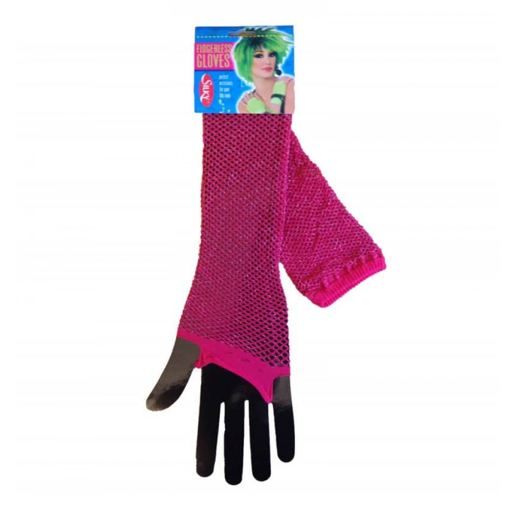 Lurex Long Gloves Eternal Goth